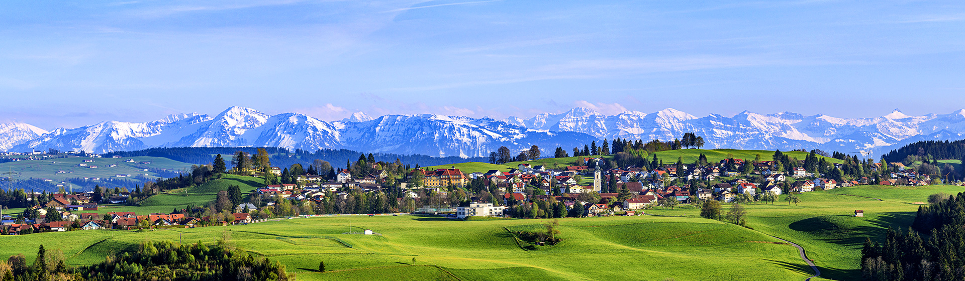 Bayern Stadt Gebirge Landschaft