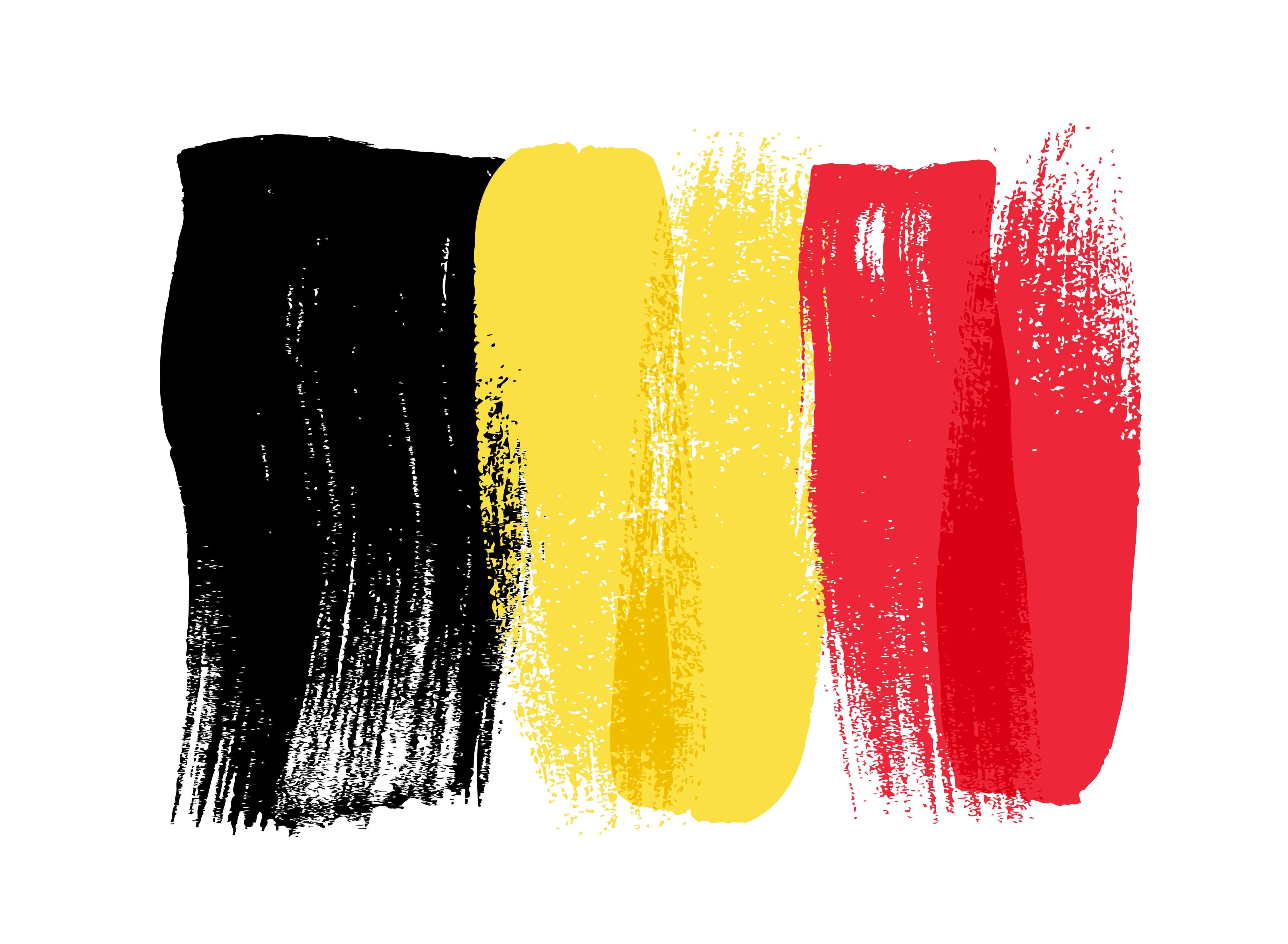 Belgien Flagge