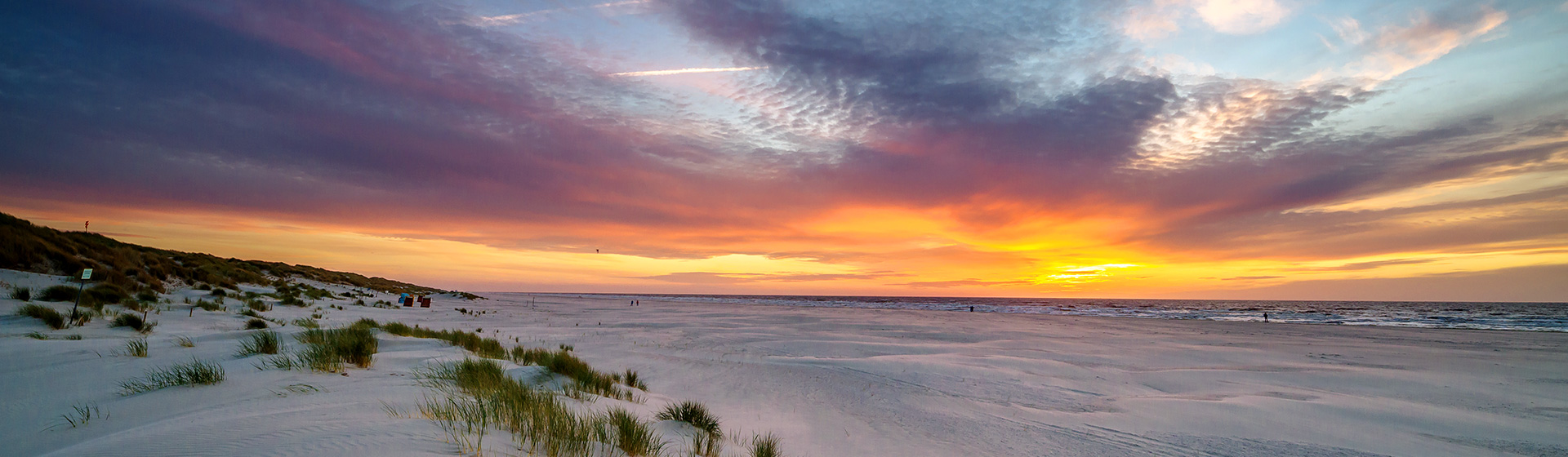 Juist Sonnenuntergang Strand