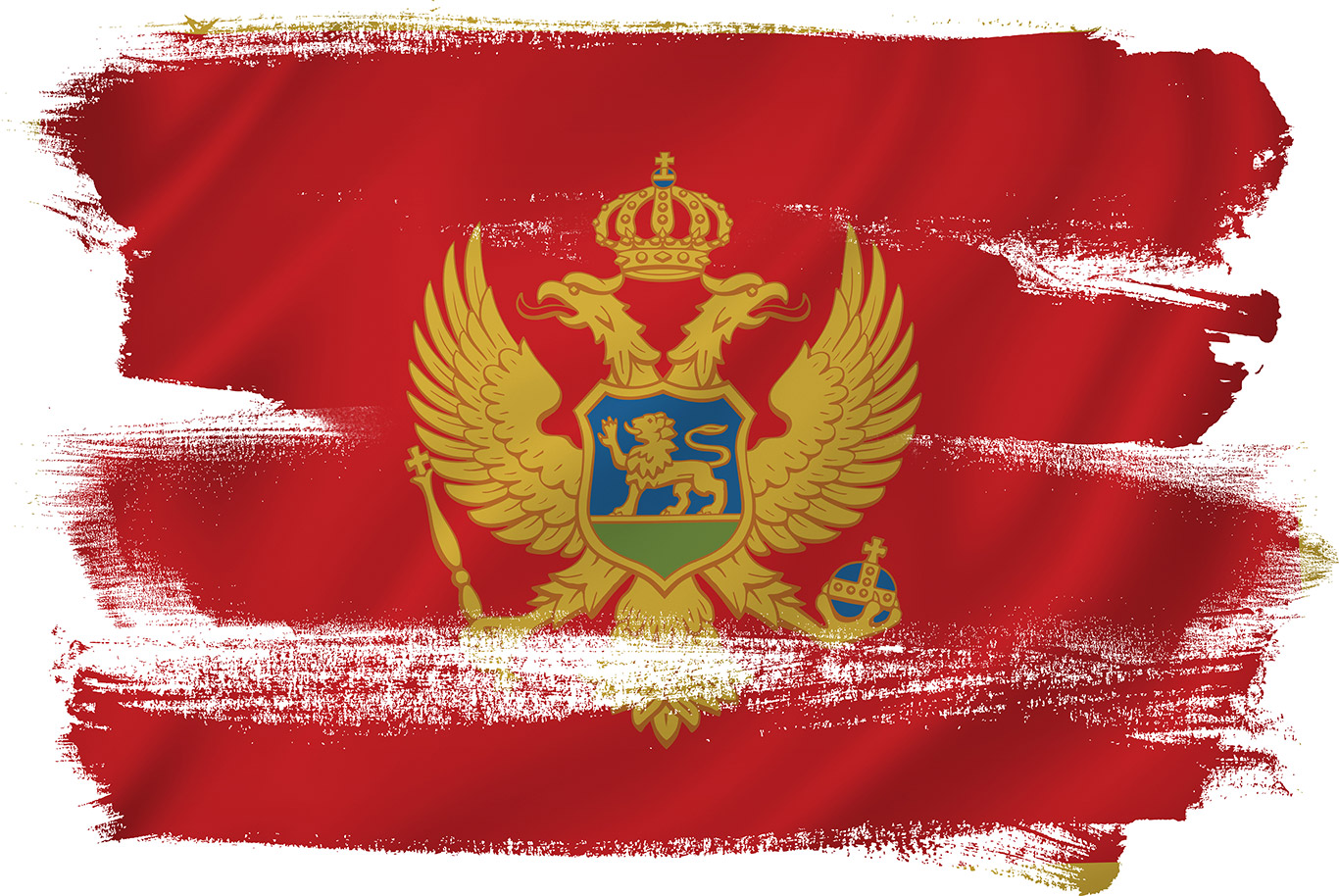 Montenegro Fahne